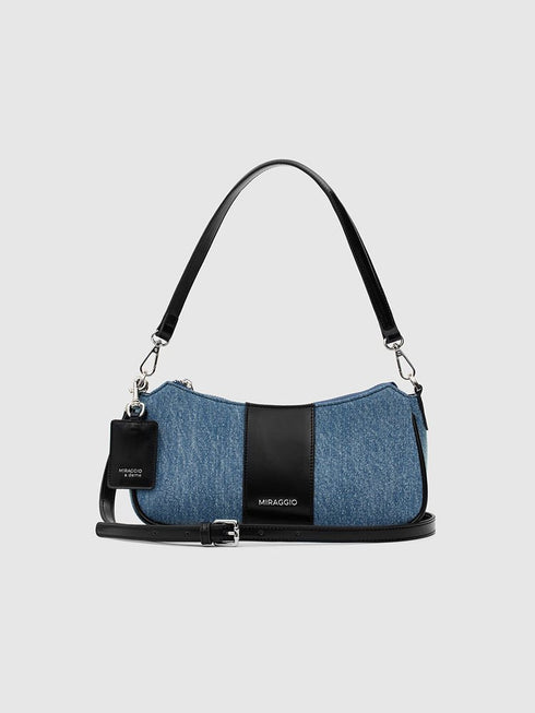 Bella Denim Shoulder Bag